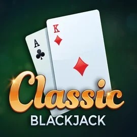 Classic Blackjack casino game by Red Tiger Gaming – featured logo at Gamblerina Casino