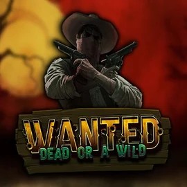 Wanted Dead or a Wild casino game by Hacksaw Gaming – featured logo at Gamblerina Casino